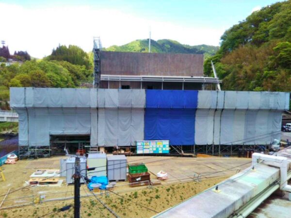 五ヶ瀬町新庁舎建設工事の進捗状況について